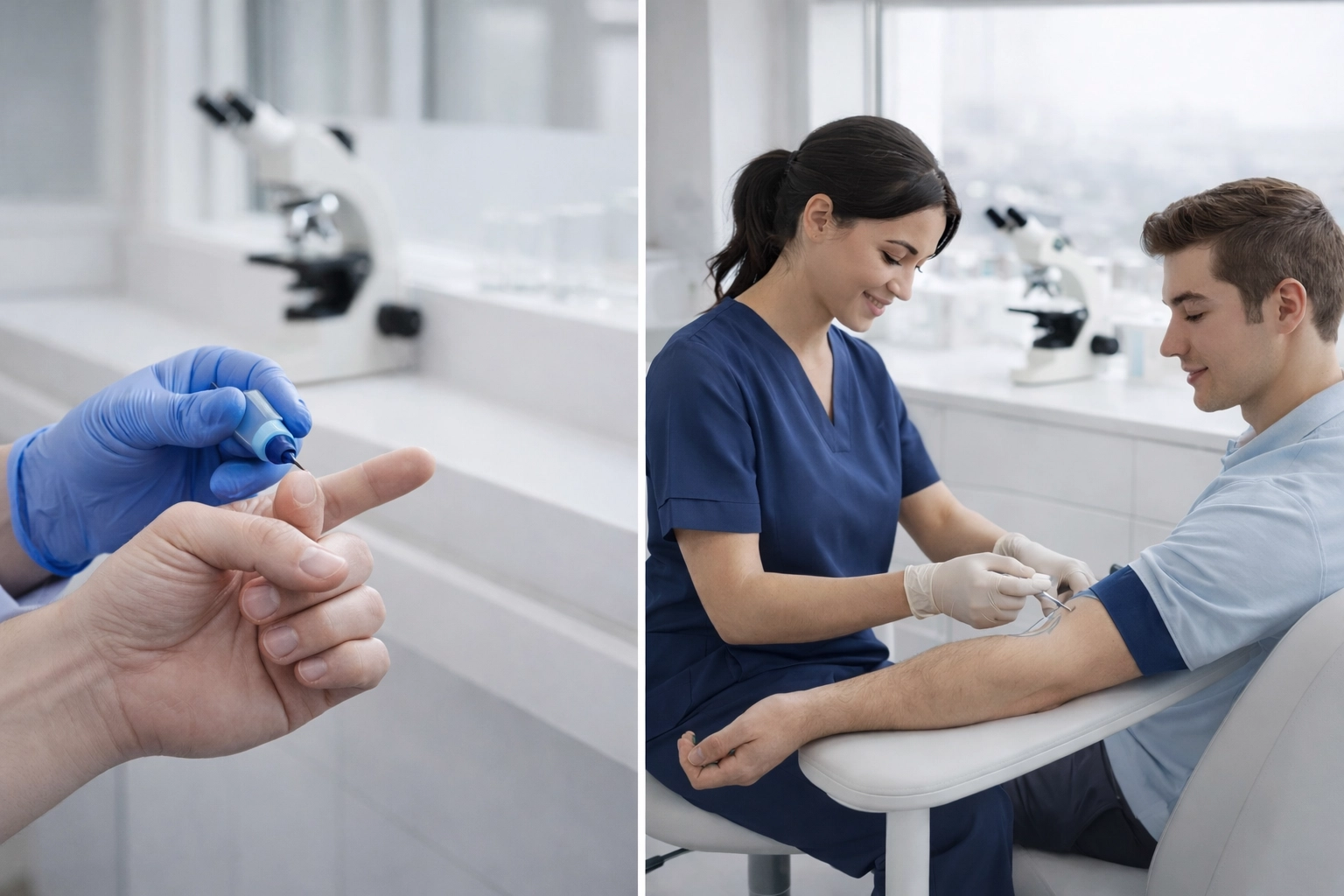 Athletic man in a premium wellness clinic consultation setting (Luxury Clinical lifestyle photo)