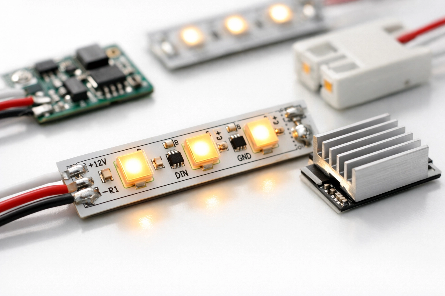 LED Module und Komponenten für wartungsfreie Lichtwerbung
