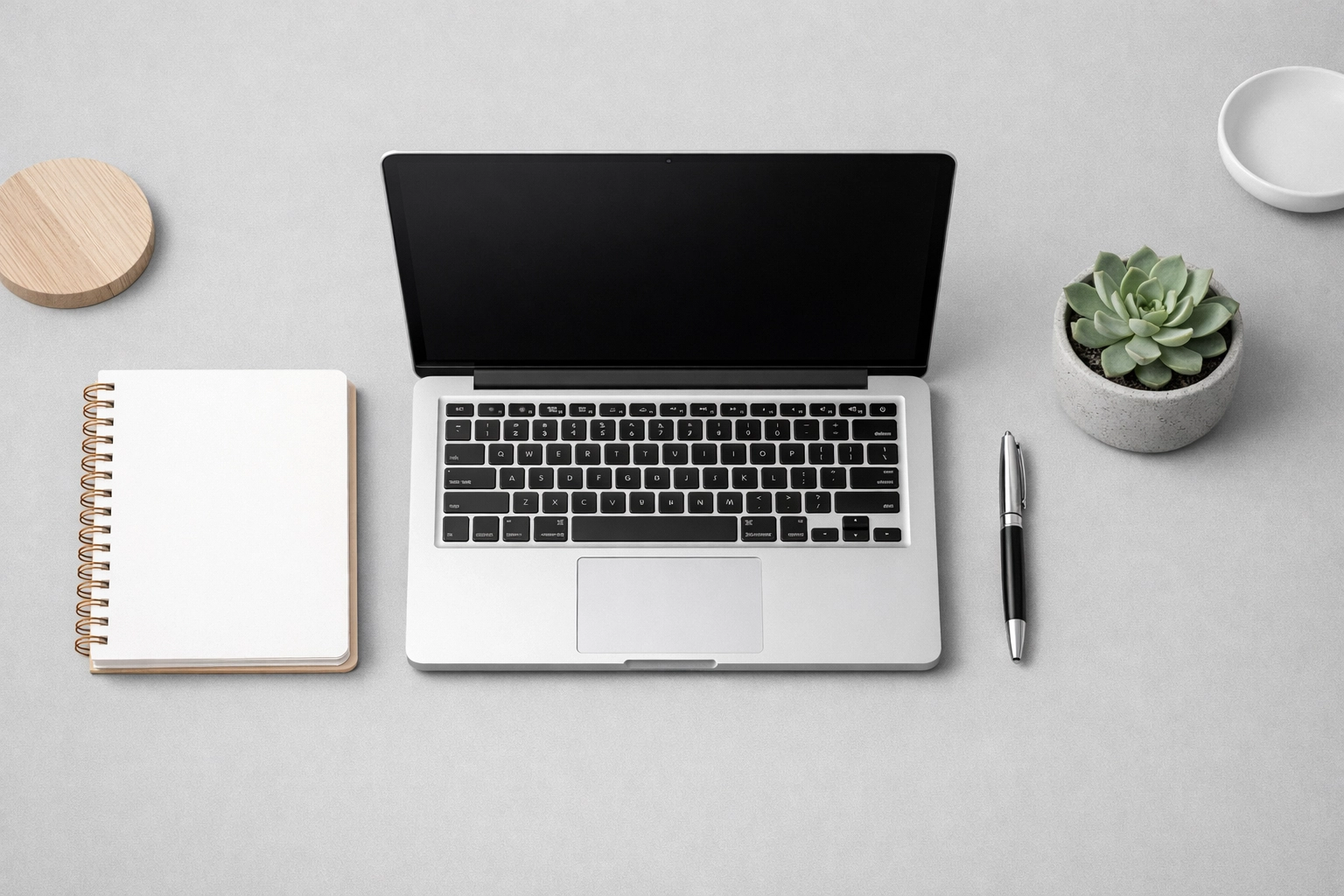 Organized workspace representing financial planning for a cash advance online in Canada.