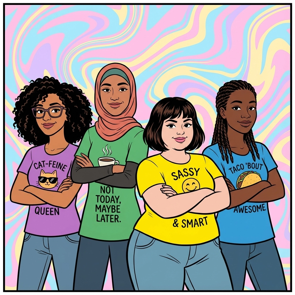 Cute Funny Shirts for Women 2026: Sassy, Bold Styles that Actually Get Compliments (and Chuckles) 6 image_1