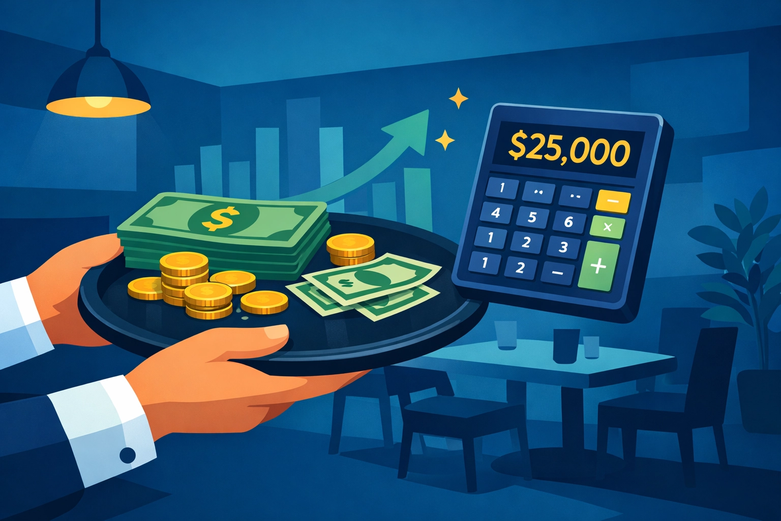 Restaurant server tips deduction 2026 tax refund maximization