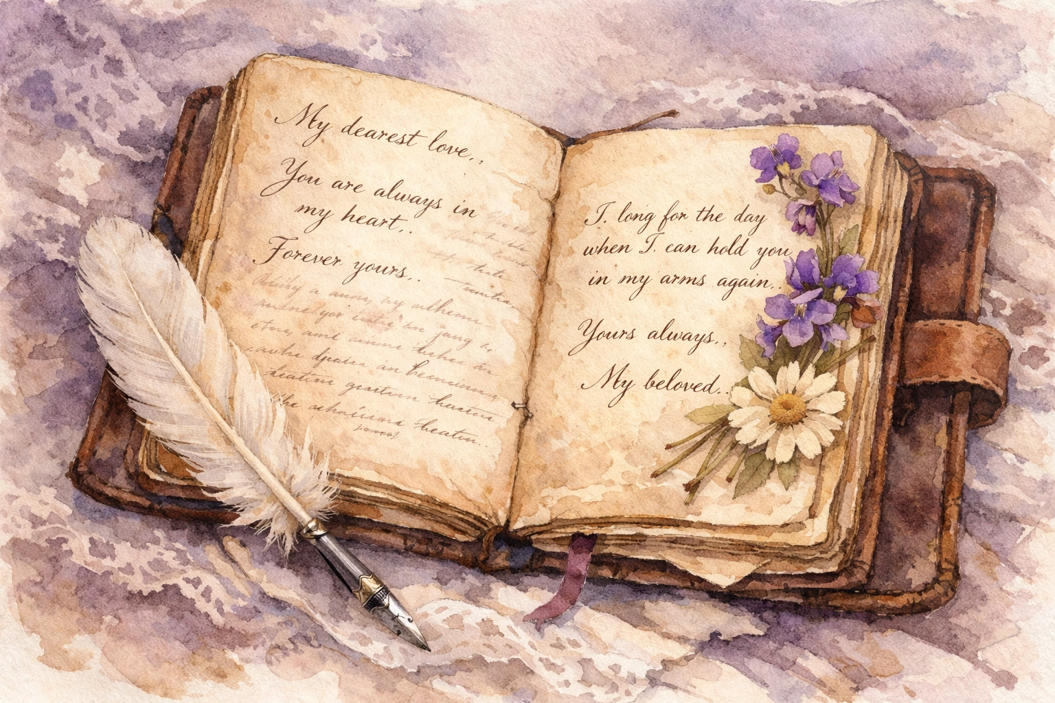 Victorian-era love letters and pressed flowers reveal secret romantic friendships between convent women