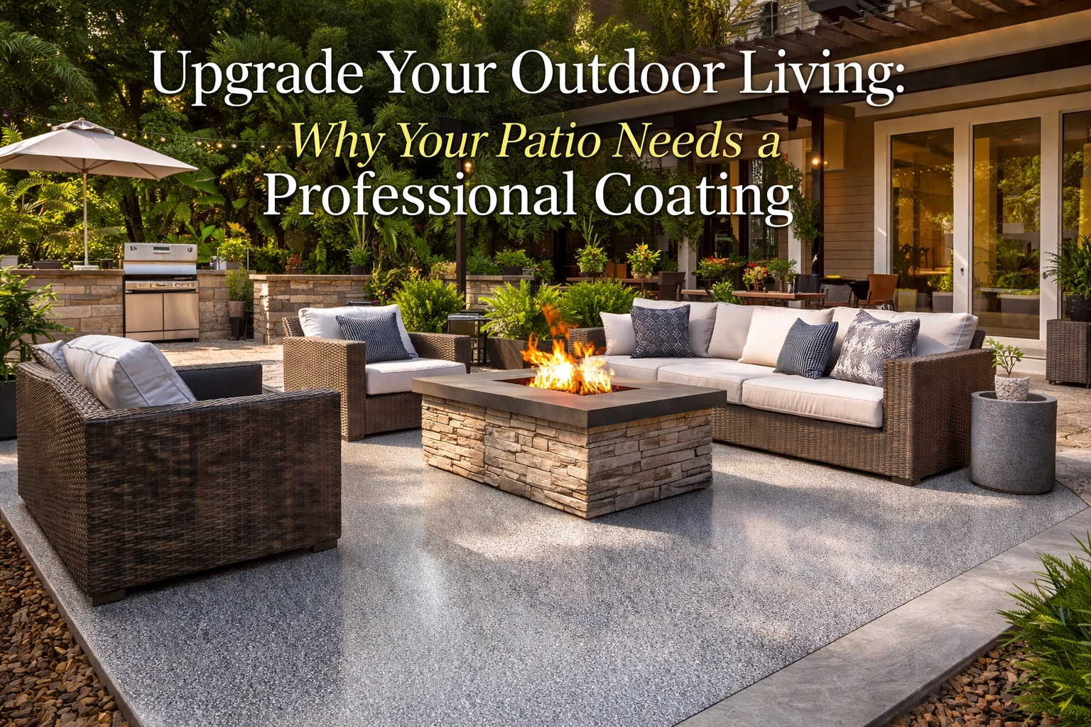 [HERO] Upgrade Your Outdoor Living: Why Your Patio Needs a Professional Coating