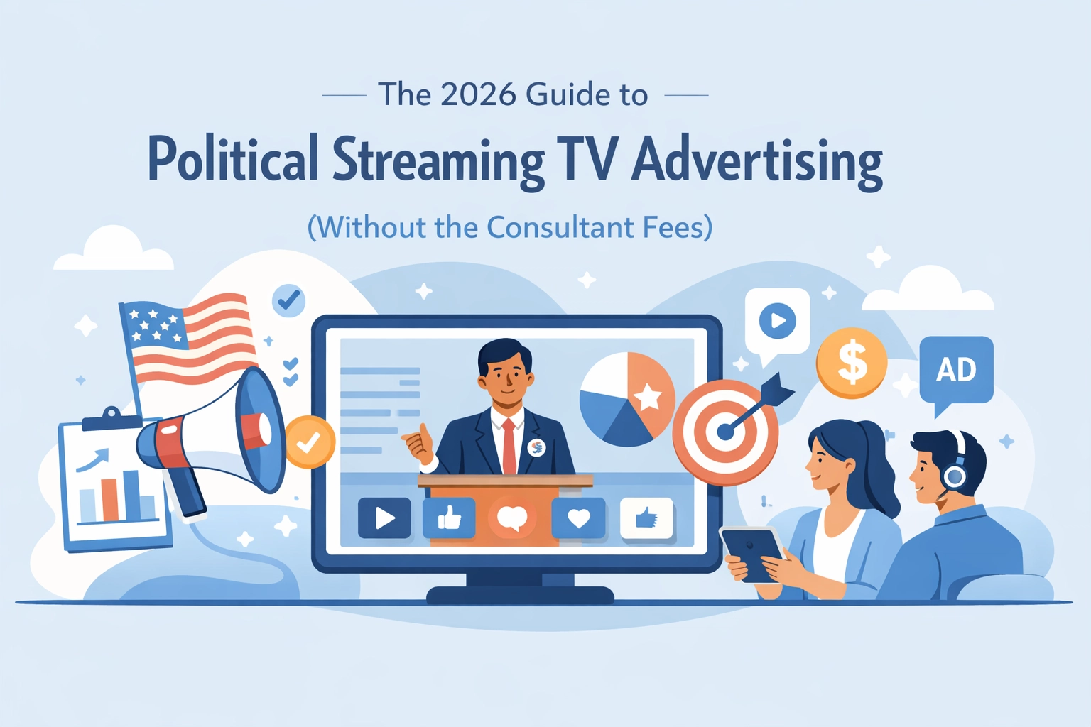 [HERO] The 2026 Guide to Political Streaming TV Advertising (Without the Consultant Fees)