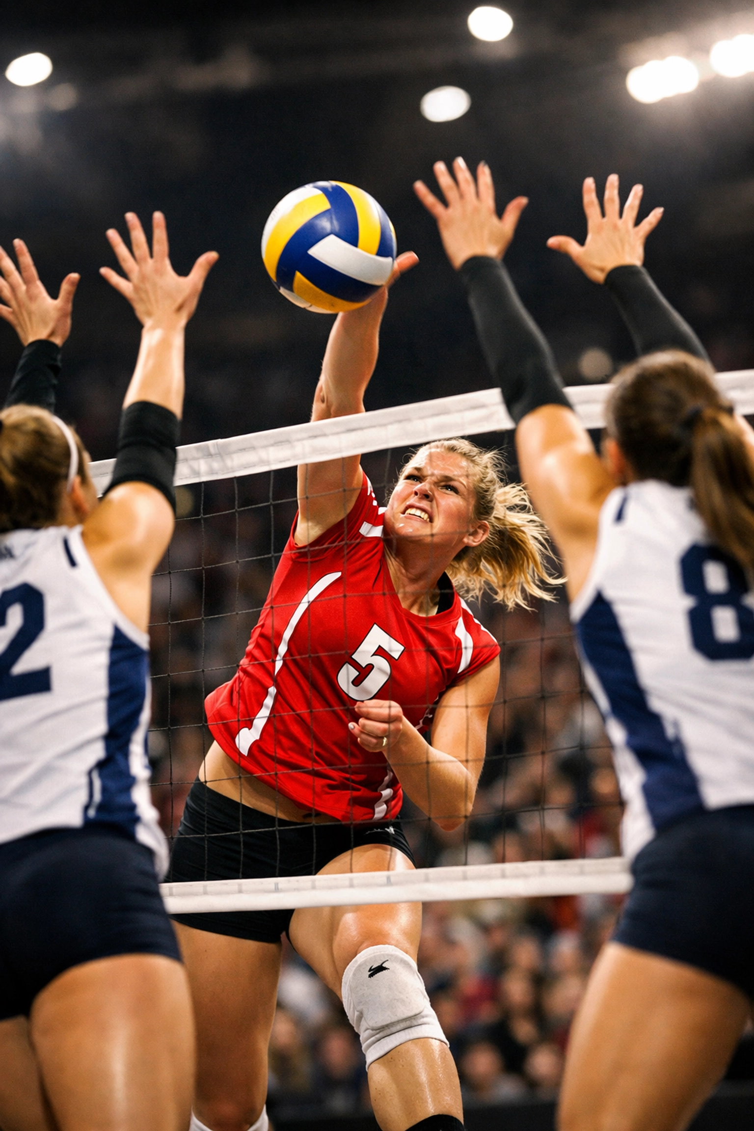 Damen-Volleyball-Spiel beim Angriffsschlag - Analyse von Set-basierten Wettmärkten