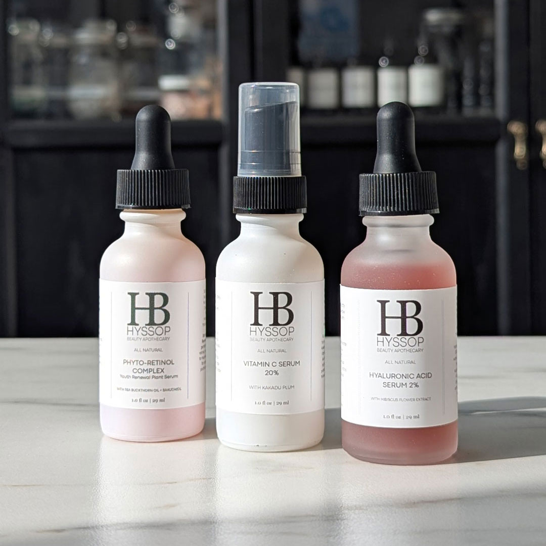 Hyssop Beauty Apothecary Facial Serums