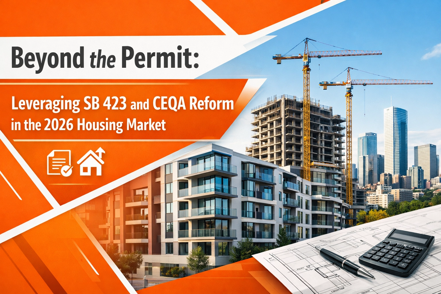 Beyond the Permit: Leveraging SB 423 and CEQA Reform in the 2026 Housing Market
