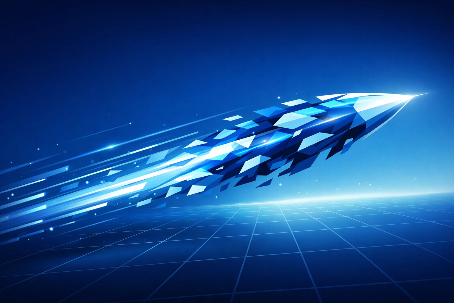 Vector graphic showing high speed performance and fast web hosting for better user experience and SEO.