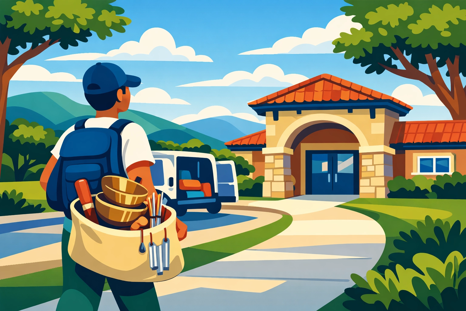 Mobile wellness program bringing sound mindfulness equipment to a Central Texas school campus