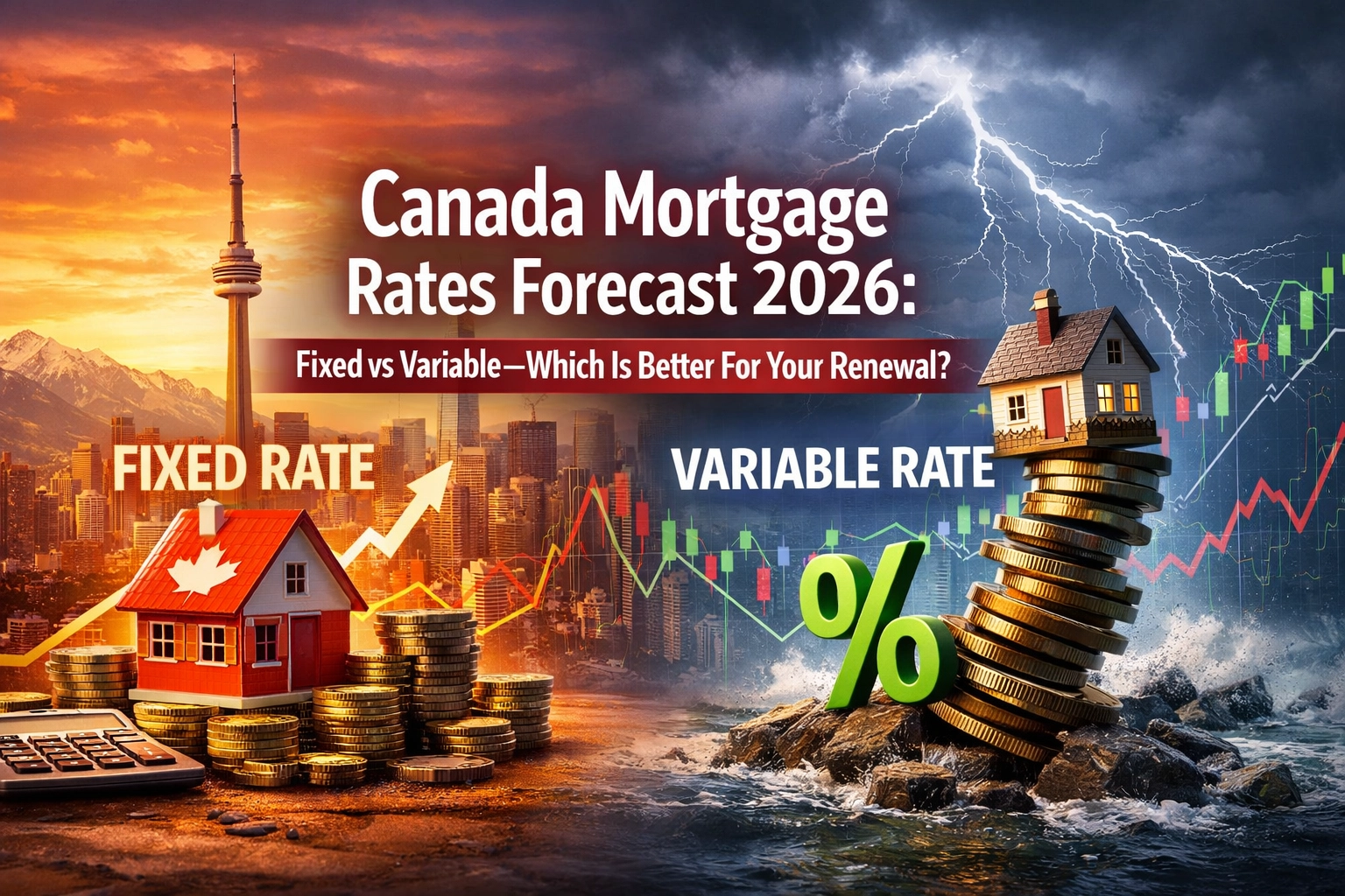 [HERO] Canada Mortgage Rates Forecast 2026: Fixed vs Variable: Which Is Better For Your Renewal?