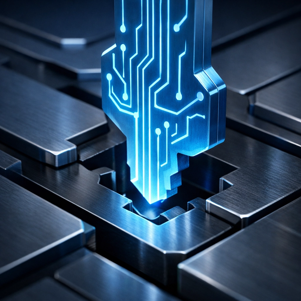 A bespoke software component integrating seamlessly into a custom business automation architecture.