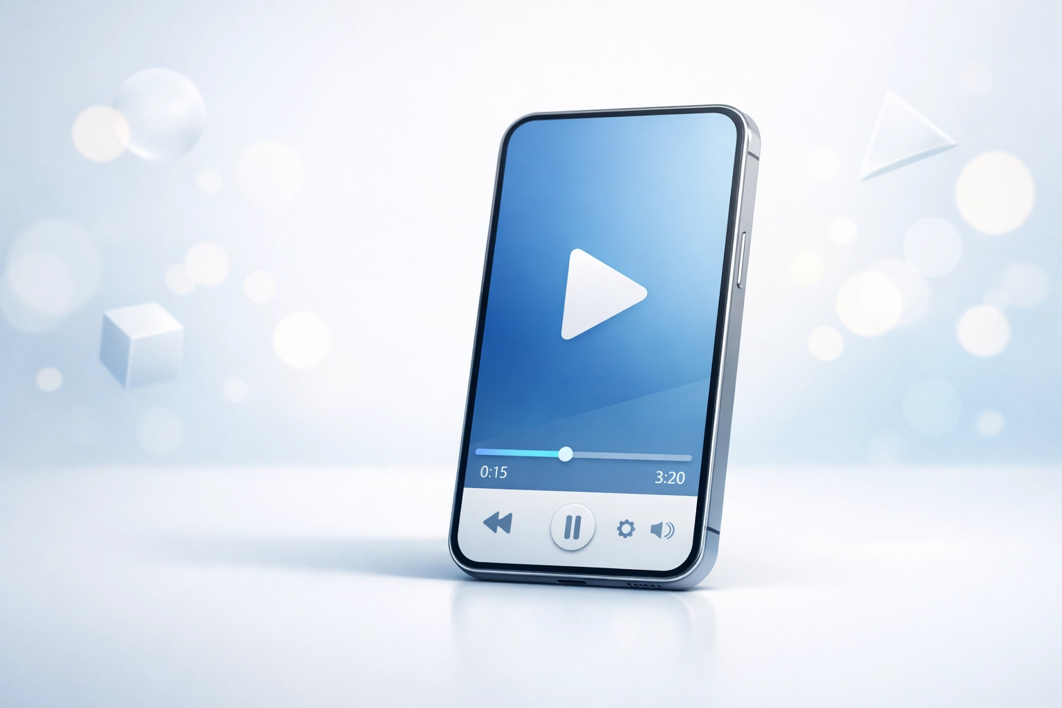 Video content on mobile device for patient engagement and healthcare marketing