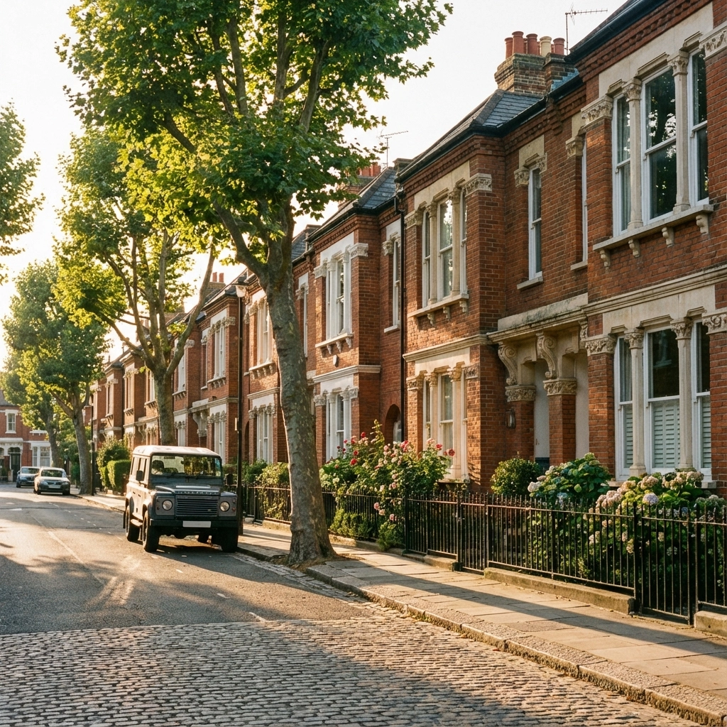 Victorian terrace in Parsons Green with secondary glazing installation