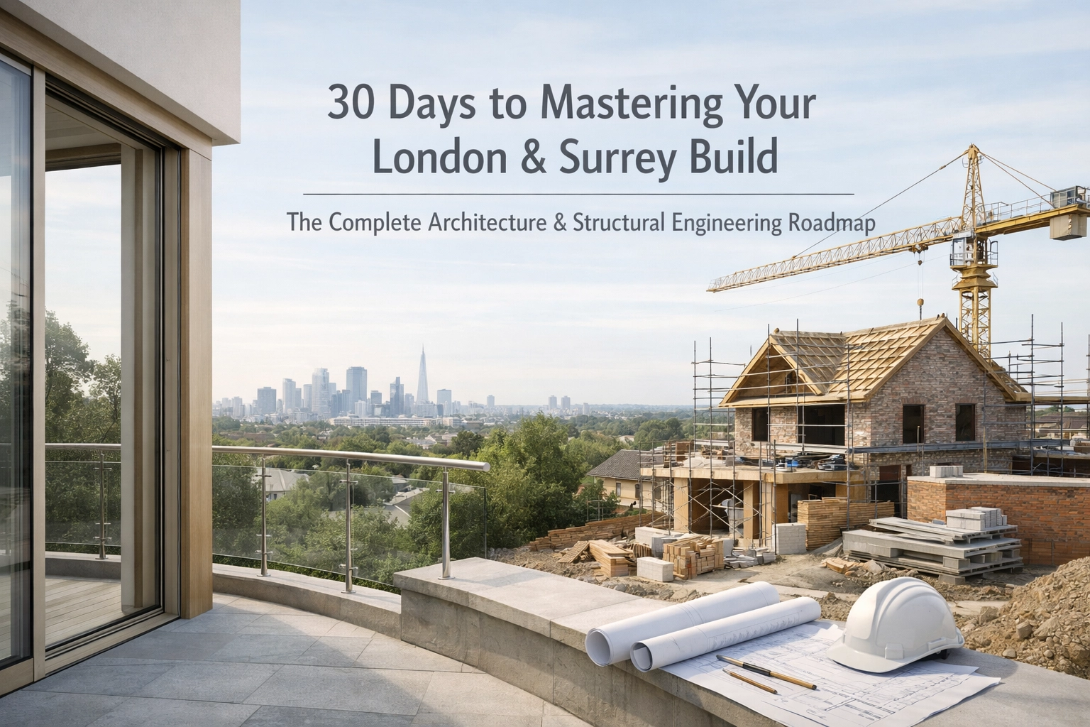 30 Days to Mastering Your London & Surrey Build: The Complete Architecture & Structural Engineering Roadmap