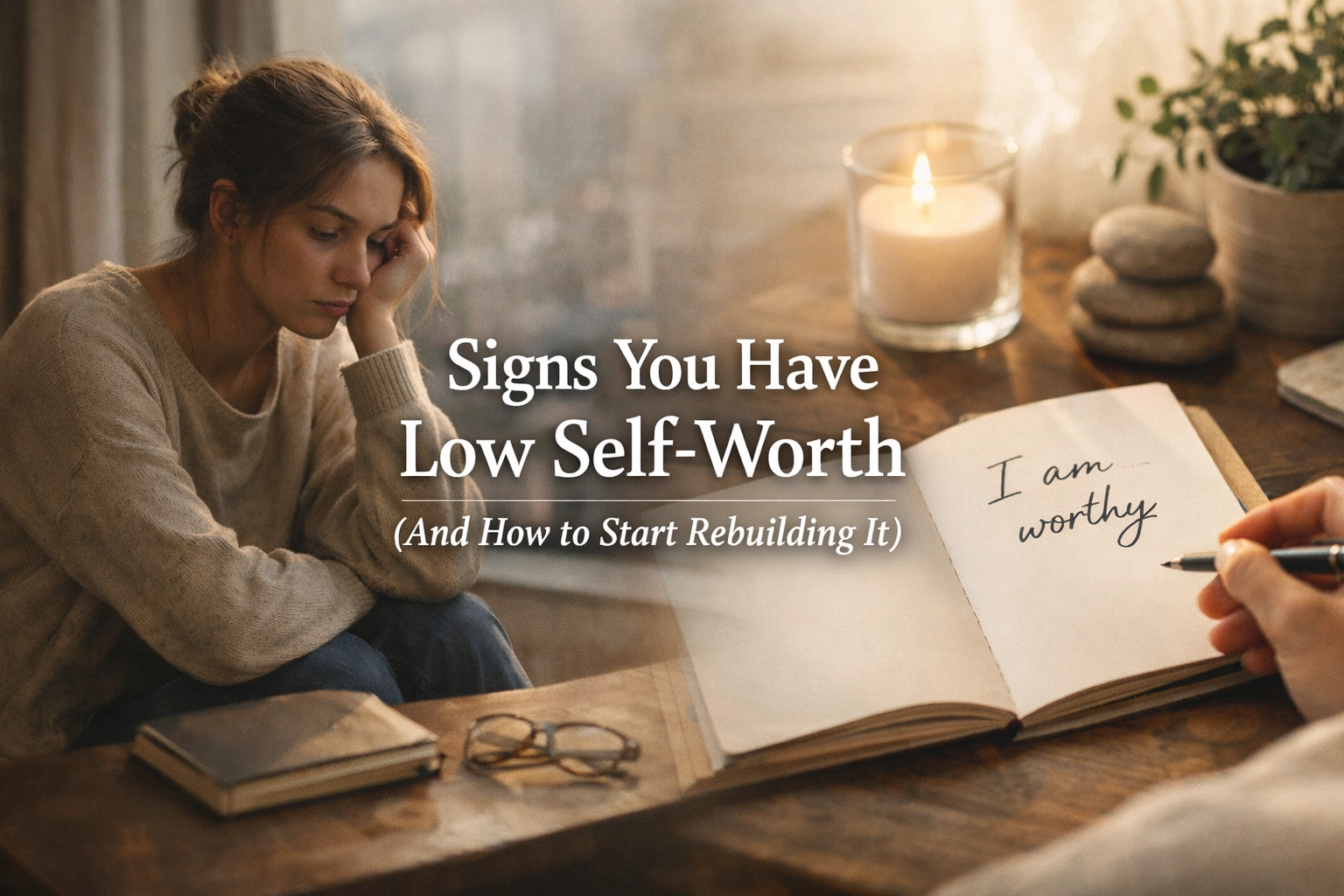 [HERO] Signs You Have Low Self-Worth (And How to Start Rebuilding It)