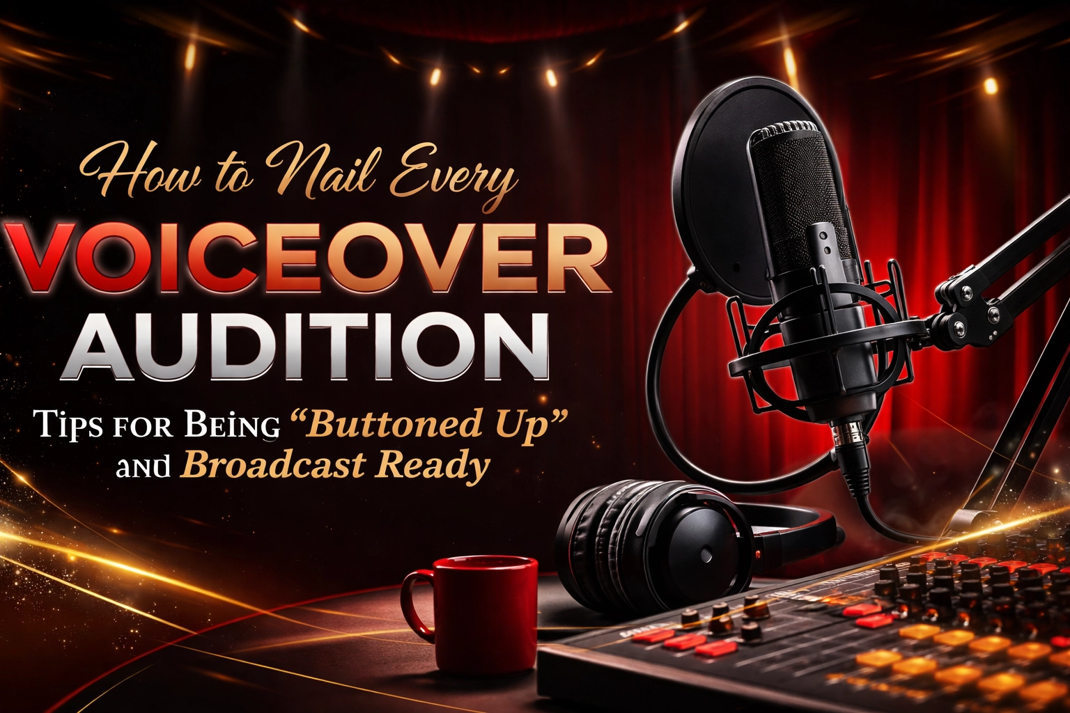 [HERO] How to Nail Every Voiceover Audition: Tips for Being 