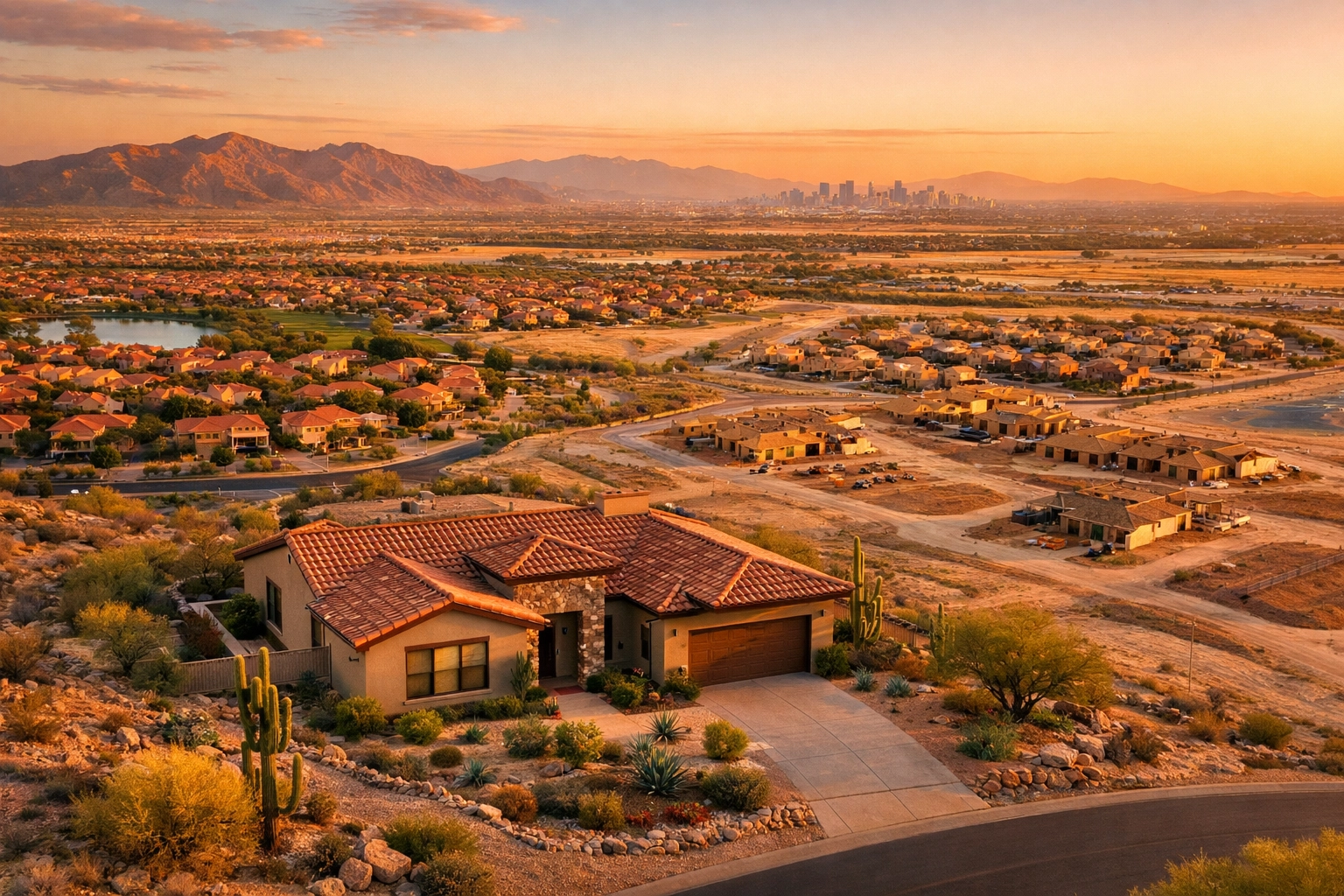 West Valley Phoenix master-planned communities and new home developments in Goodyear and Buckeye areas