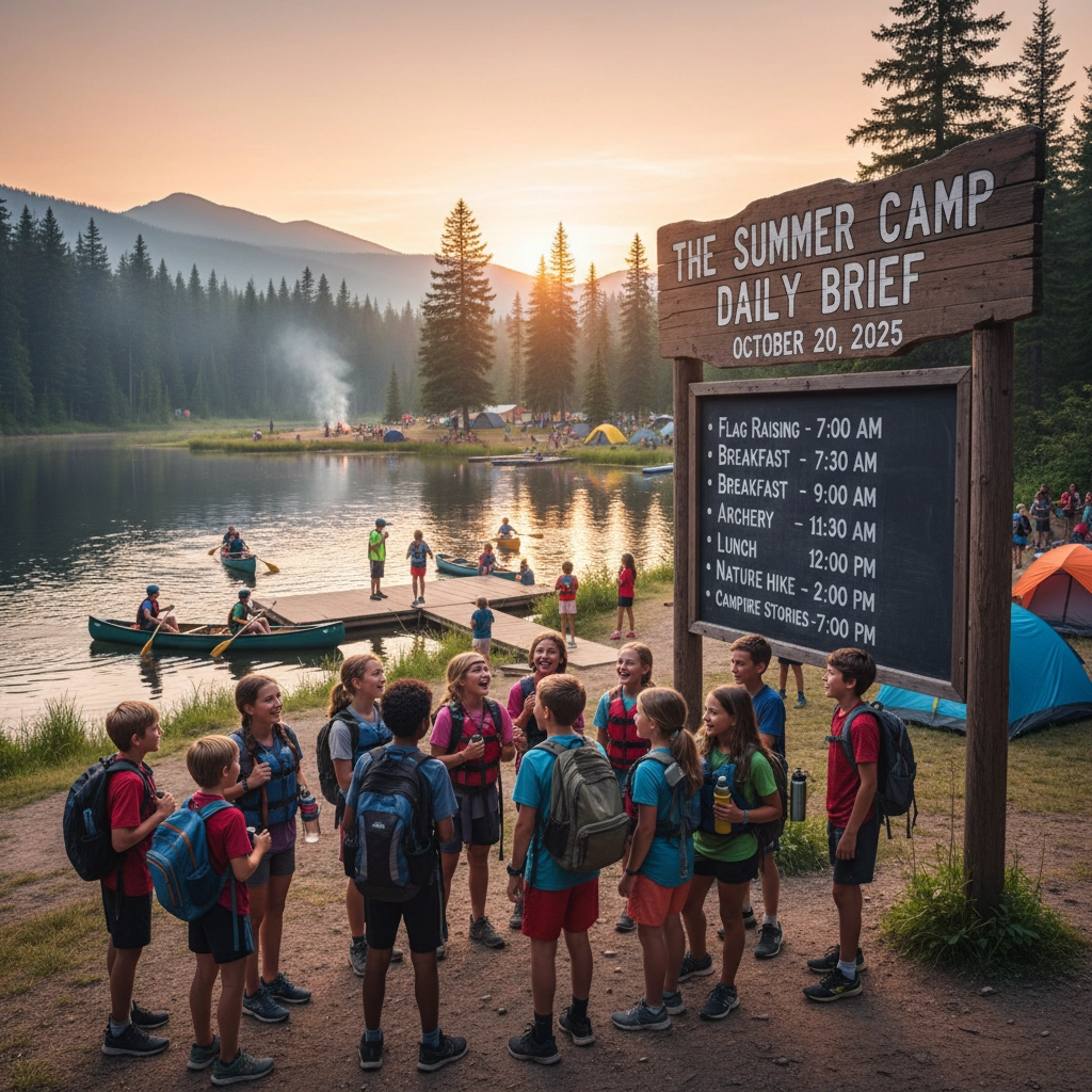 The Summer Camp Daily Brief – October 20, 2025