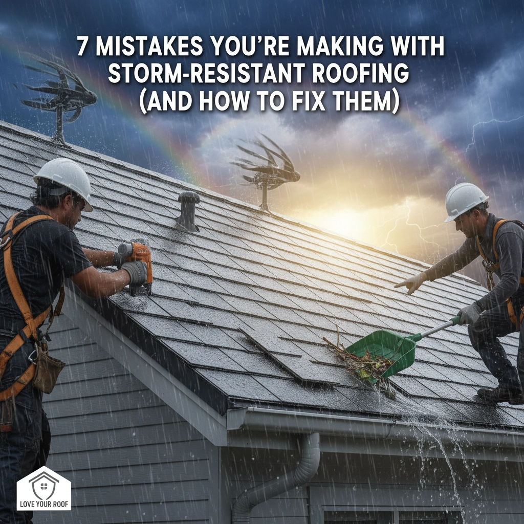 Storm resistant roofing