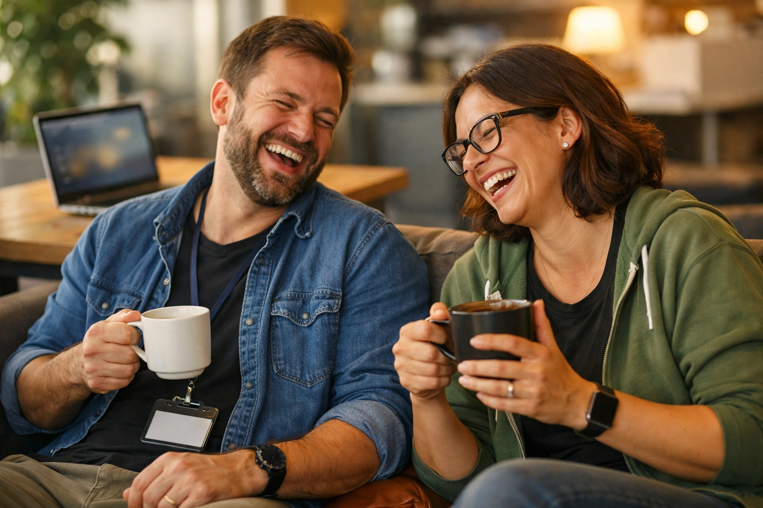 Engineers celebrating reduced workload after successful ServiceNow consulting services implementation.