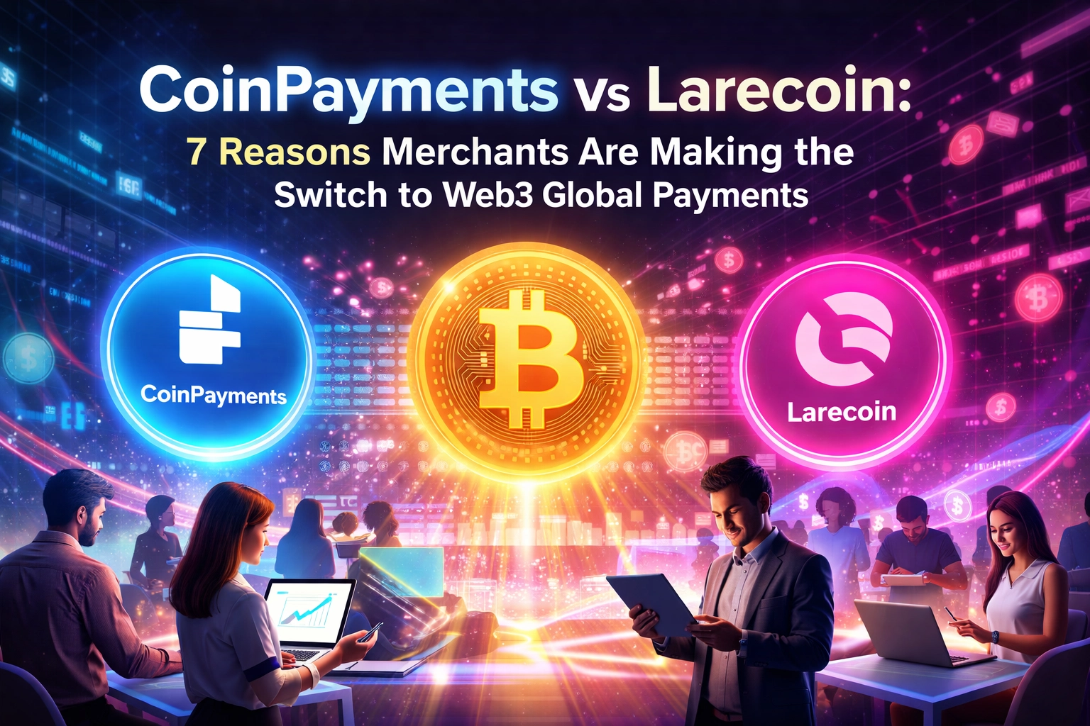 [HERO] CoinPayments Vs Larecoin: 7 Reasons Merchants Are Making the Switch to Web3 Global Payments