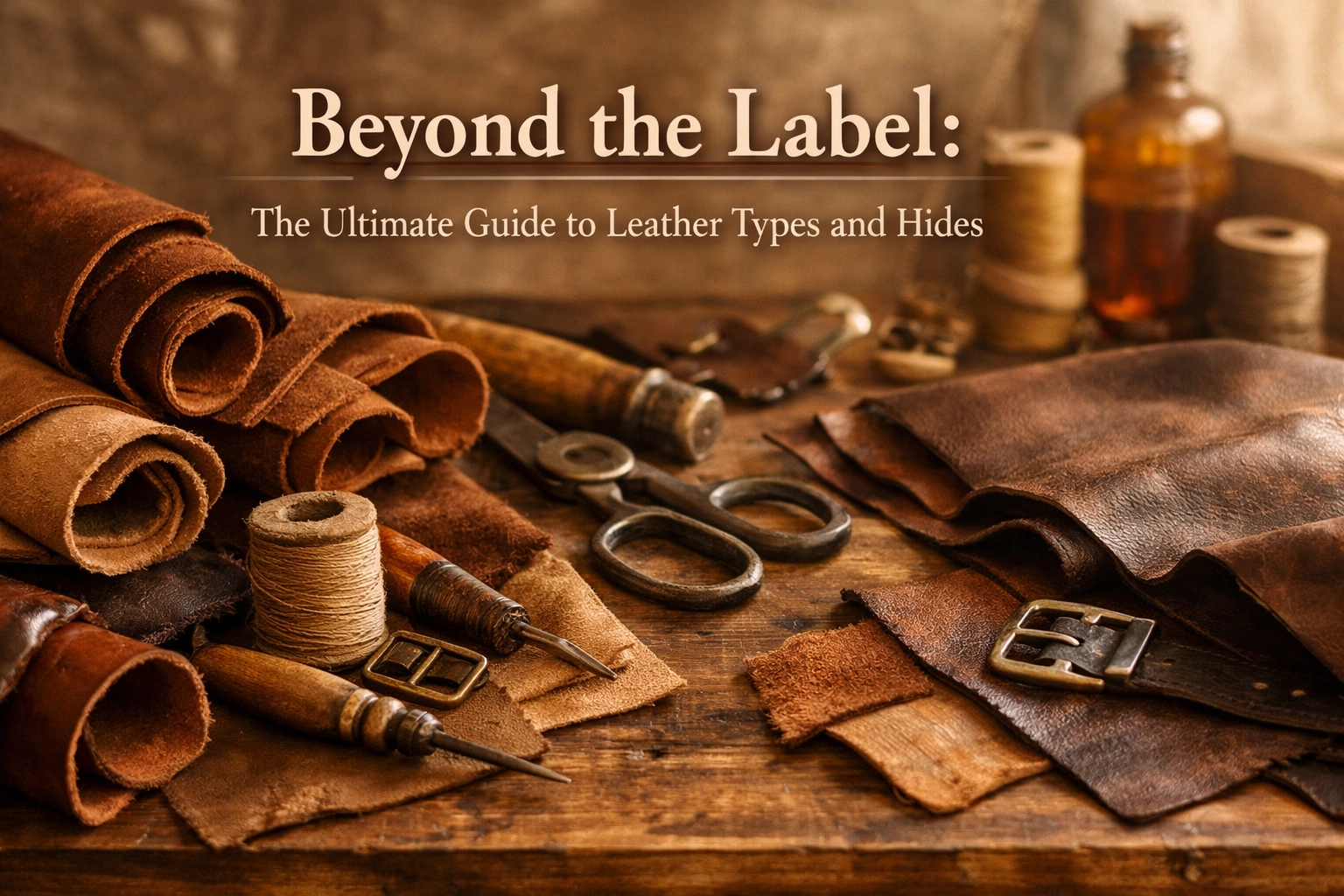 Beyond the Label: The Ultimate Guide to Leather Types and Hides