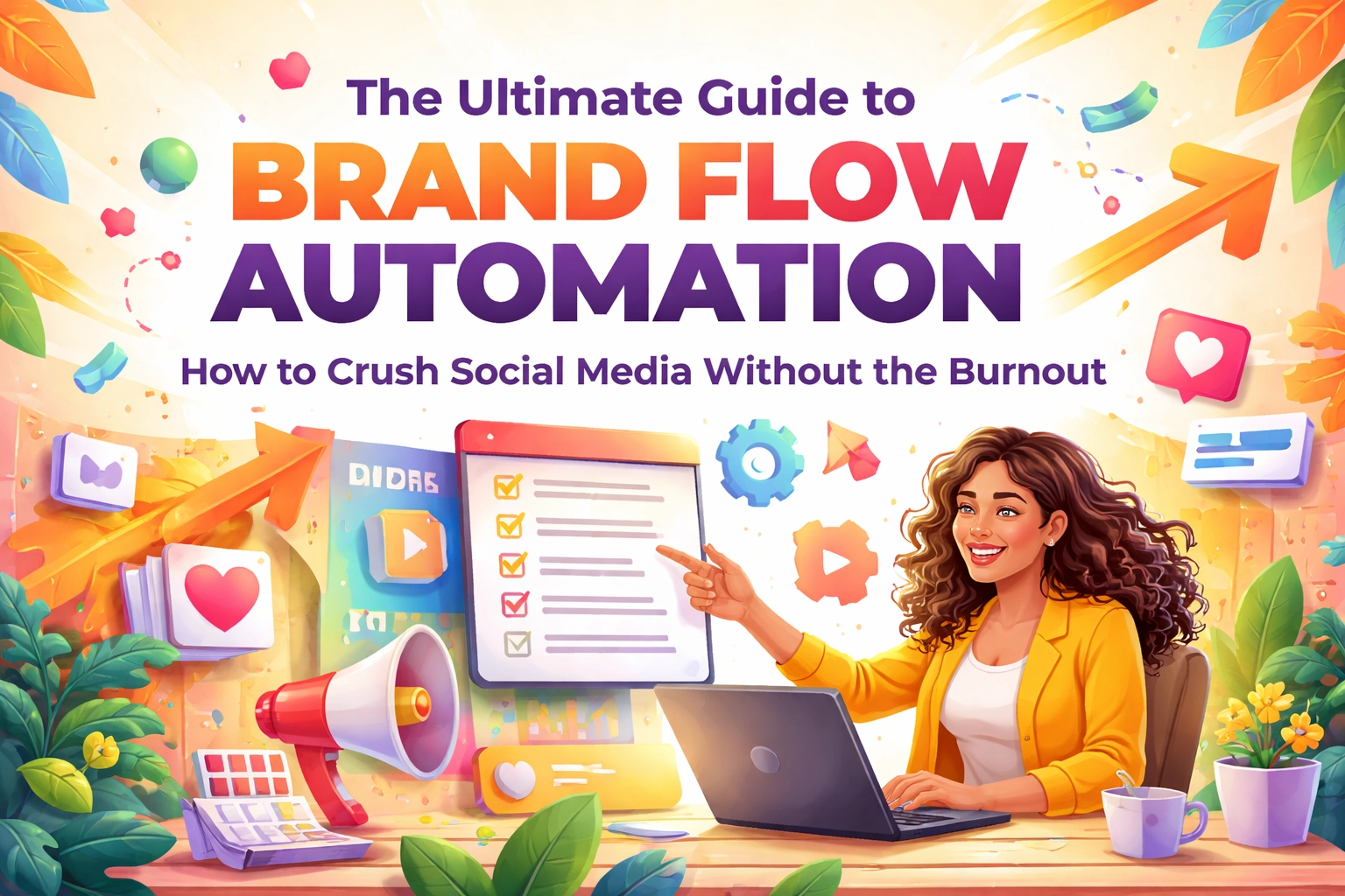 [HERO] The Ultimate Guide to Brand Flow Automation: How to Crush Social Media Without the Burnout