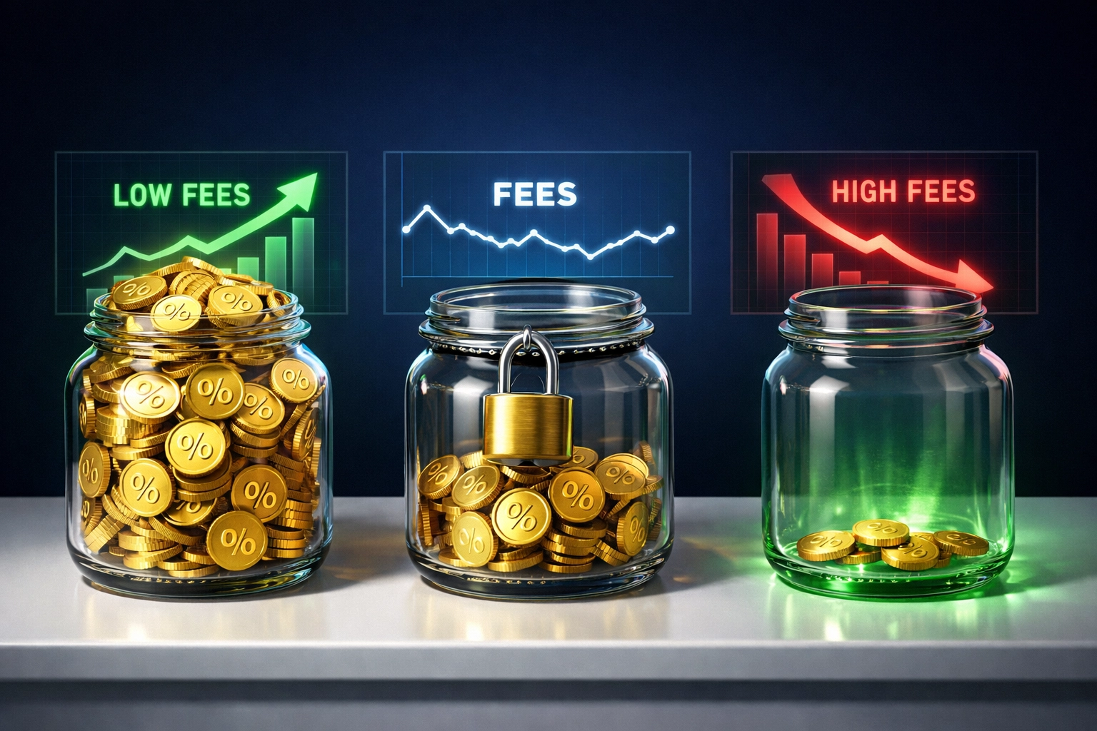 Crypto payment fee comparison showing Larecoin's lower costs versus NOWPayments and CoinPayments