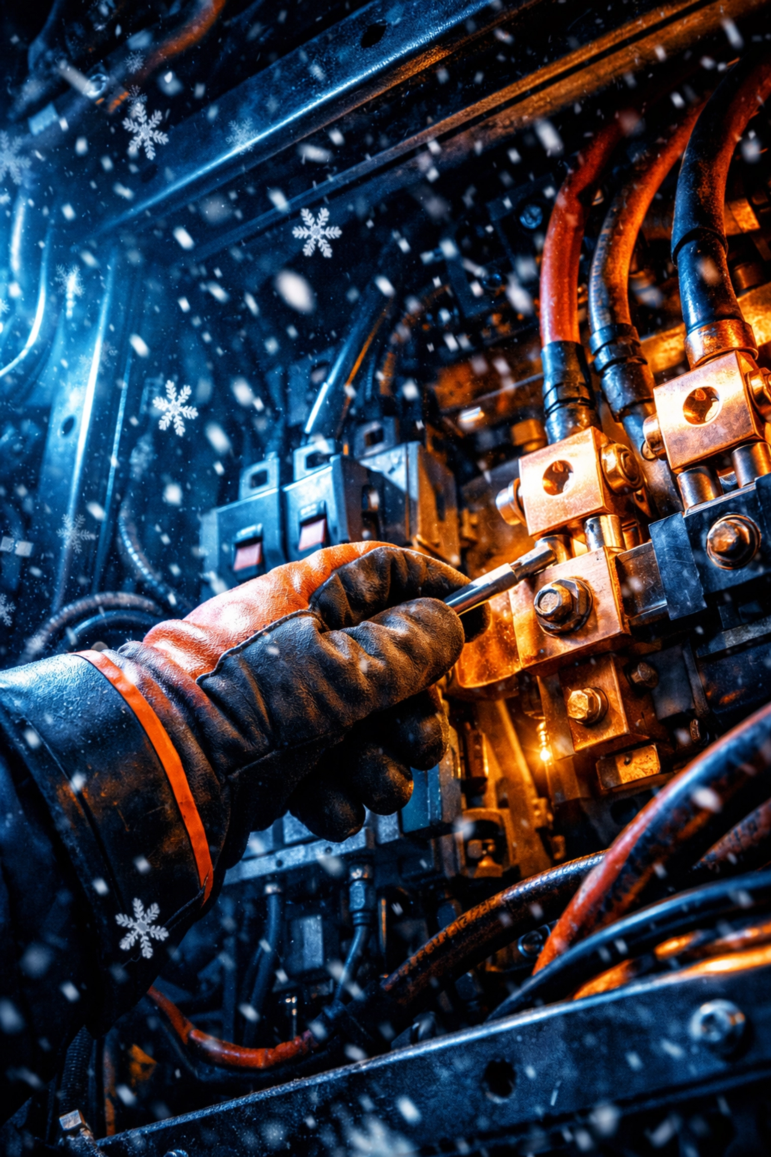 Certified technician performing emergency generator repair on high-voltage systems in Gatineau.