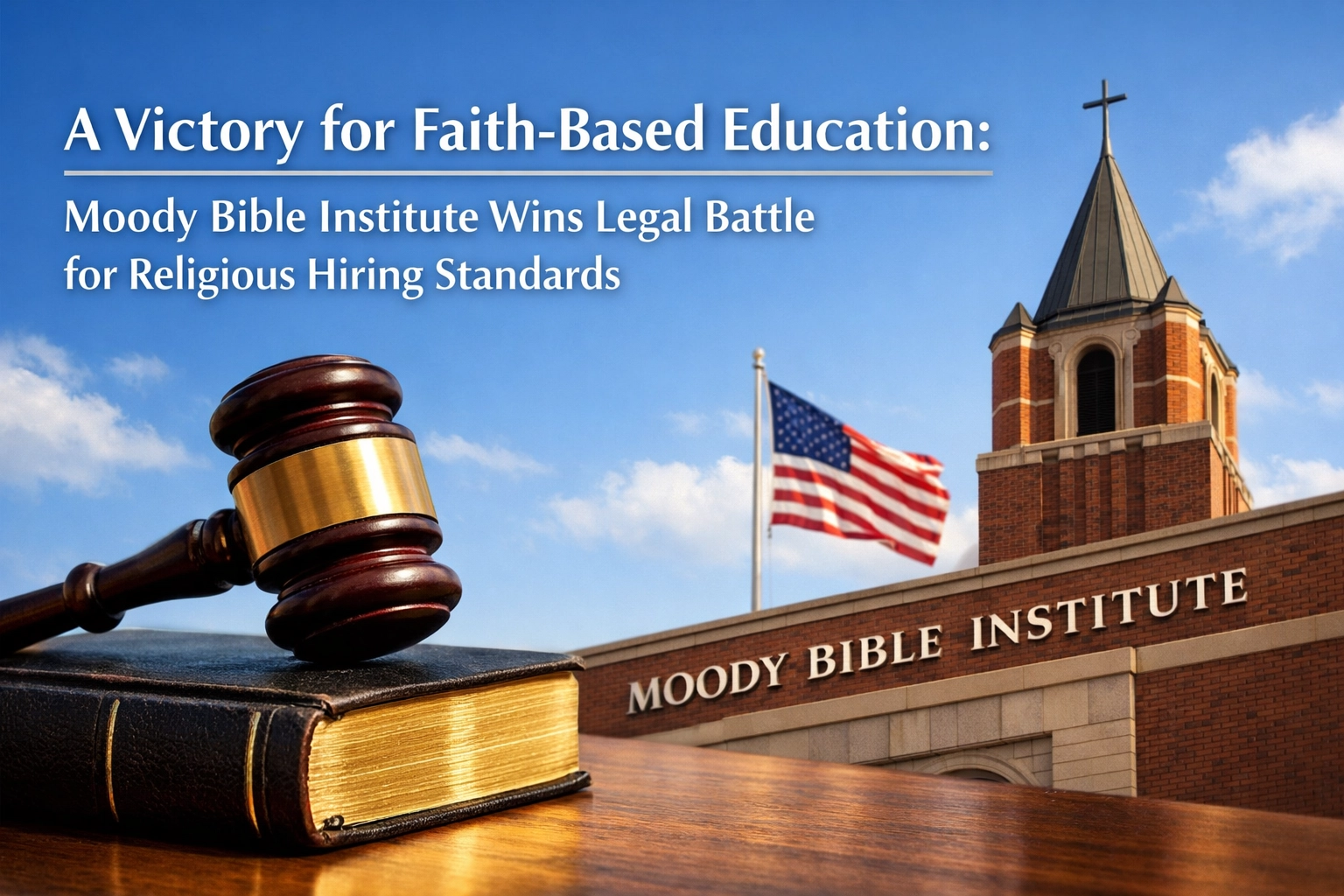 [HERO] A Victory for Faith-Based Education: Moody Bible Institute Wins Legal Battle for Religious Hiring Standards