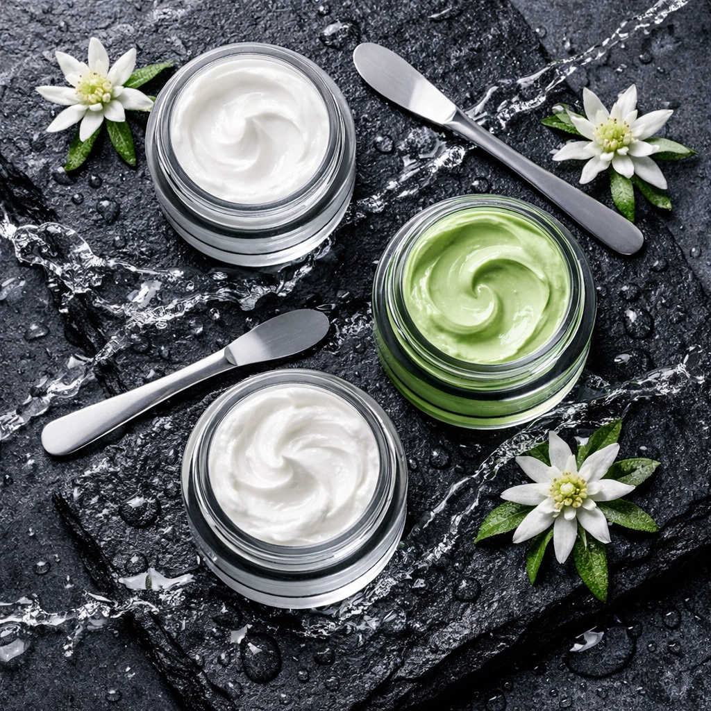 Hochwertige Valmont Pflegeprodukte im Kosmetikstudio Wien für nachhaltige Feuchtigkeit.