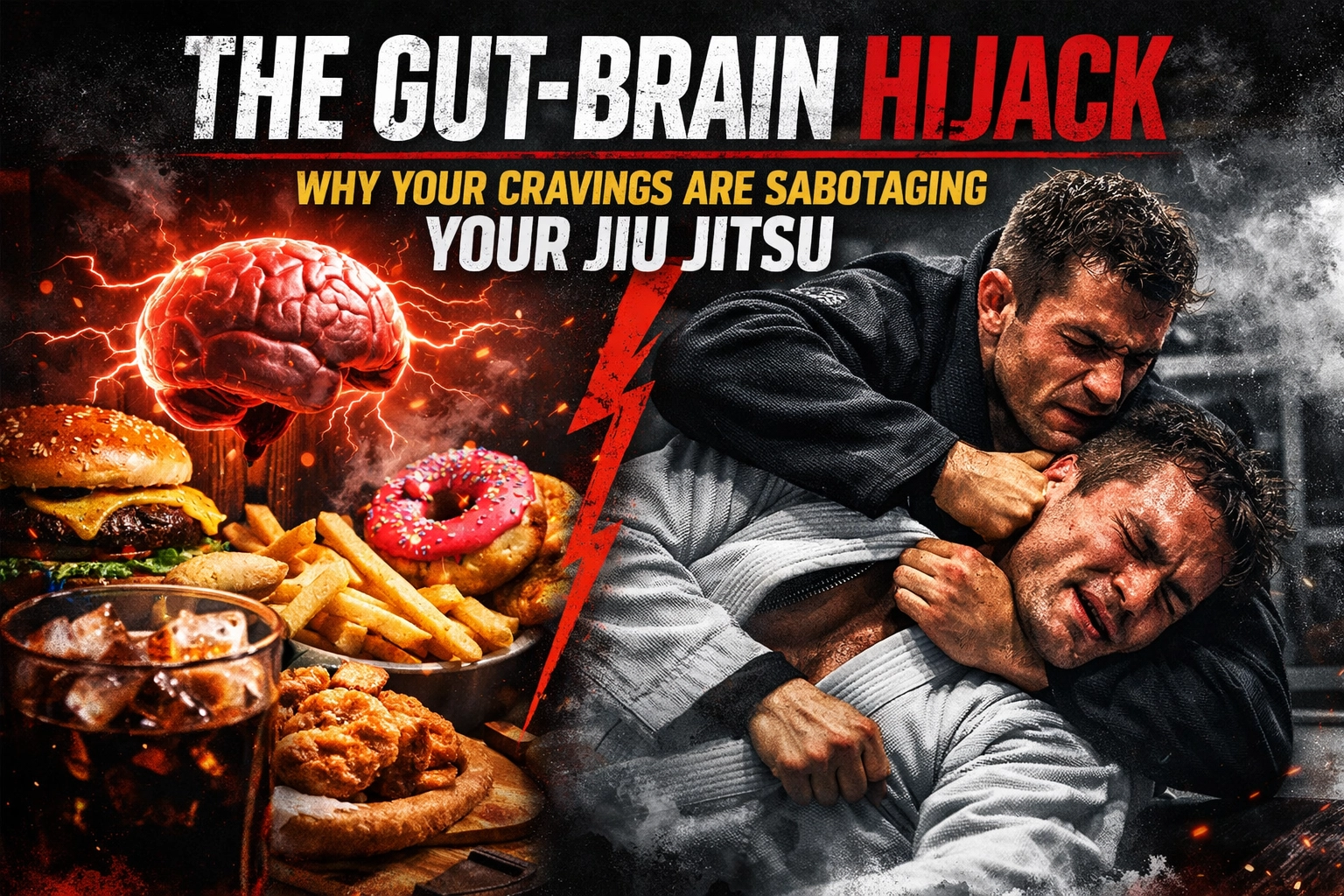[HERO] The Gut-Brain Hijack: Why Your Cravings Are Sabotaging Your Jiu Jitsu