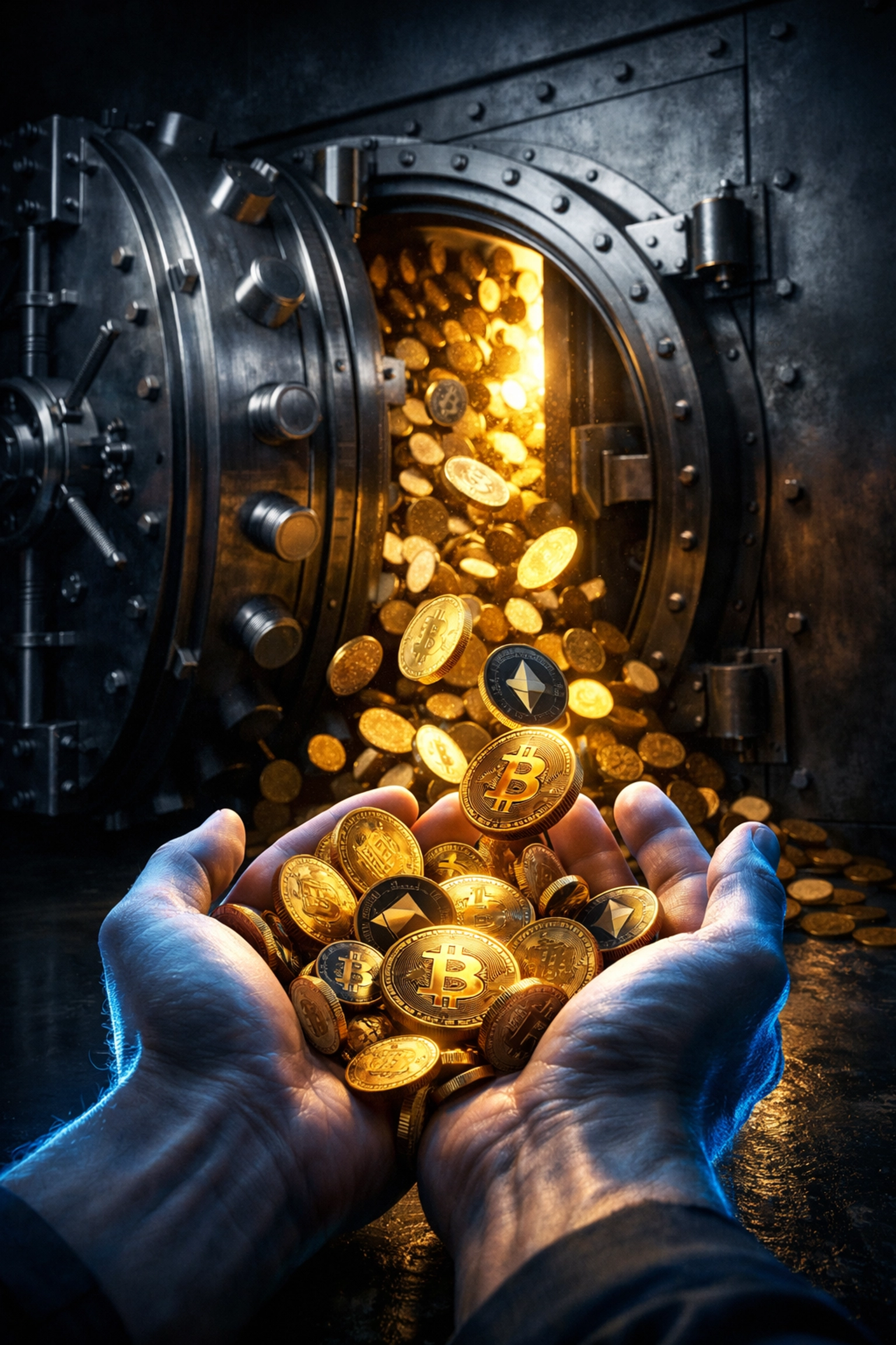 Merchant gaining self-custody control of cryptocurrency payments from custodial providers