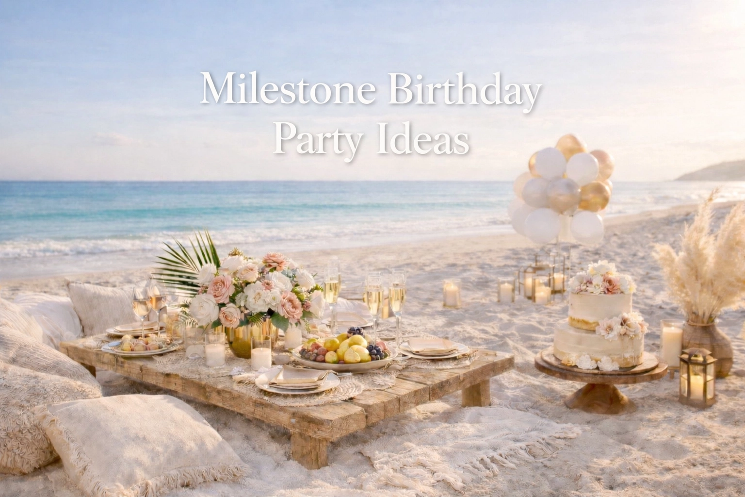 [HERO] The Ultimate Guide to Planning a Luxury Beach Birthday