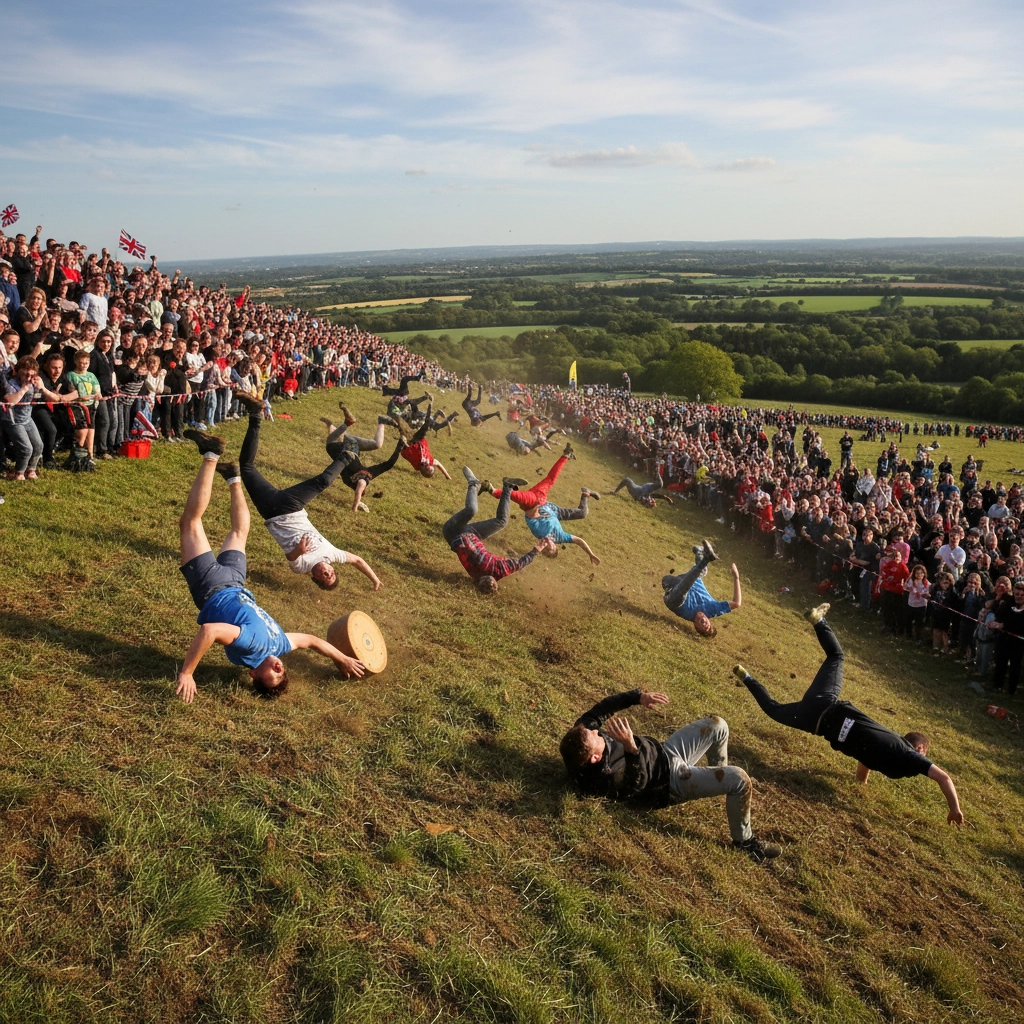 Off Beat Sports - Cheese Rolling