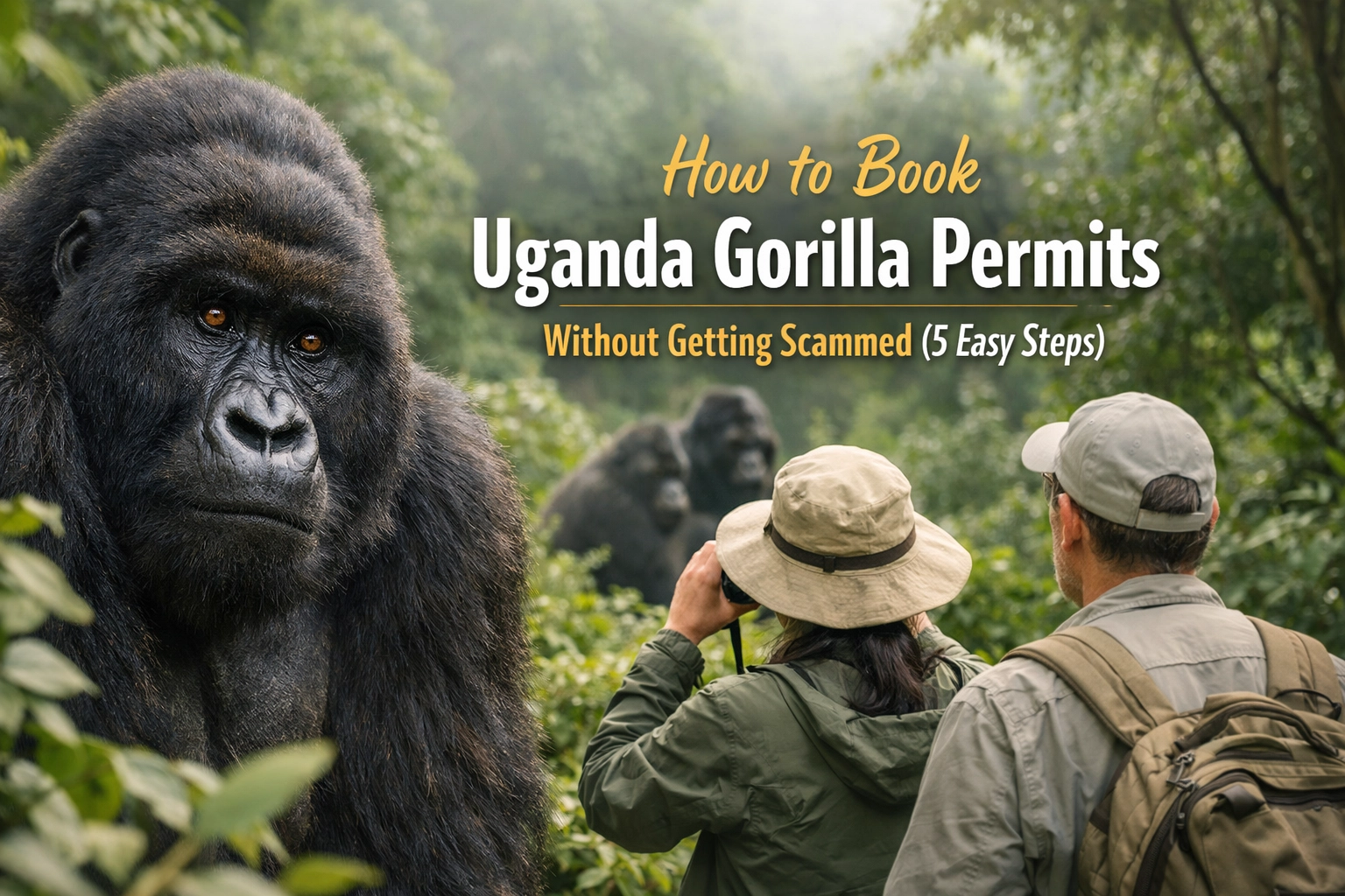 How to Book Uganda Gorilla Permits Without Getting Scammed (5 Easy Steps)