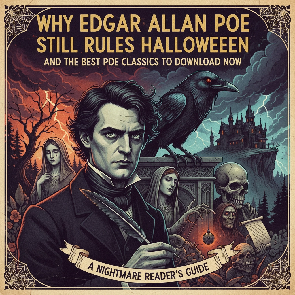 Why Edgar Allan Poe Still Rules Halloween (and the Best Poe Classics to Download Now)