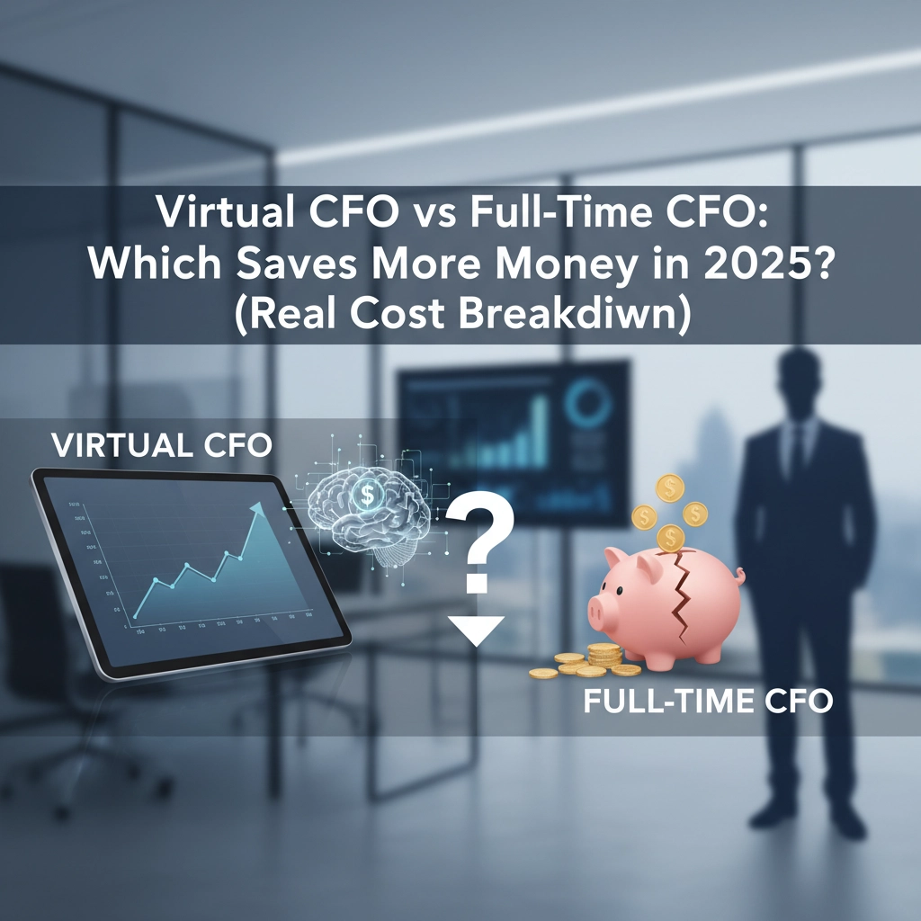 Virtual CFO vs Full-Time CFO: Which Saves More Money in 2025? (Real Cost Breakdown)