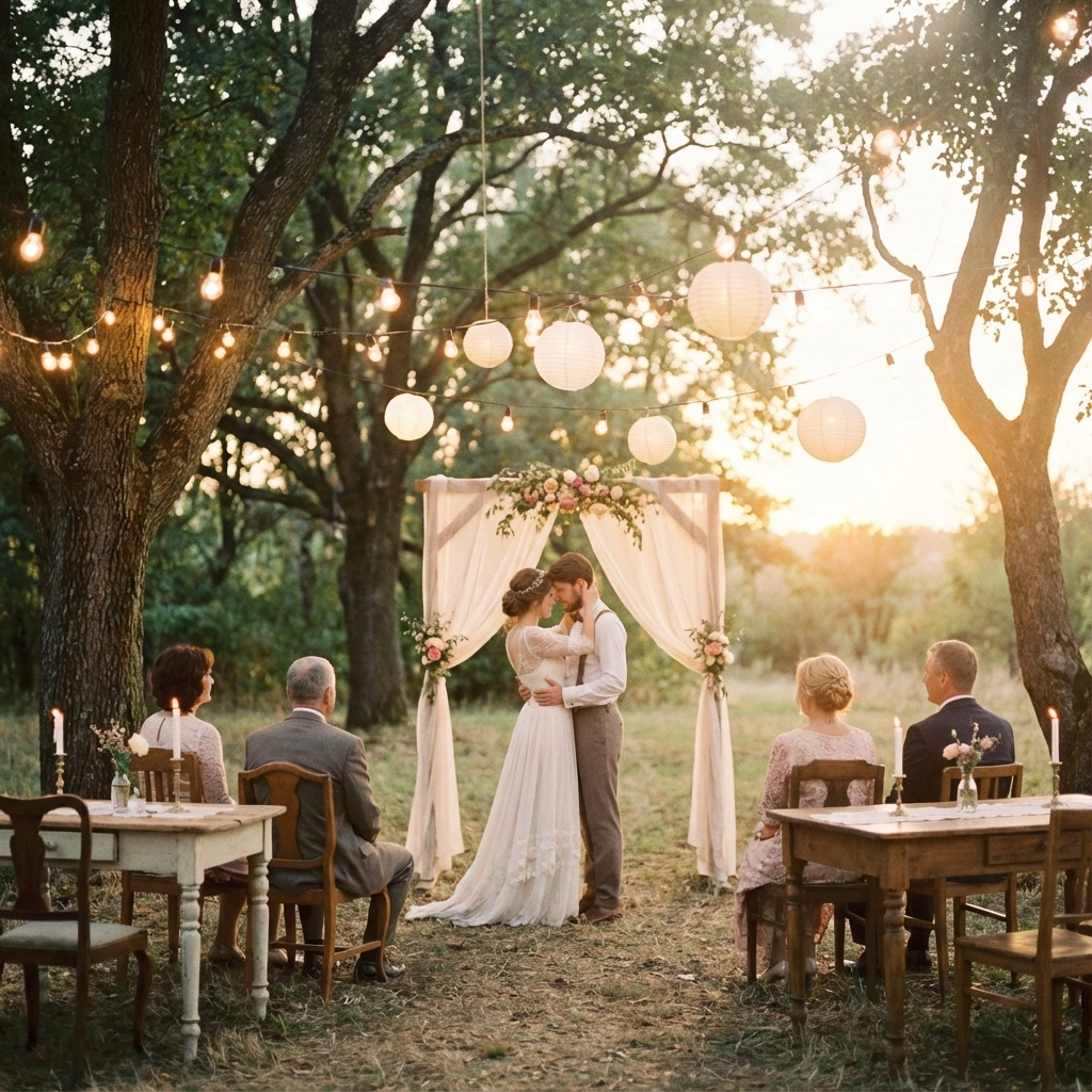 How to Create an Intimate Outdoor Wedding That Feels Bigger Than It Is