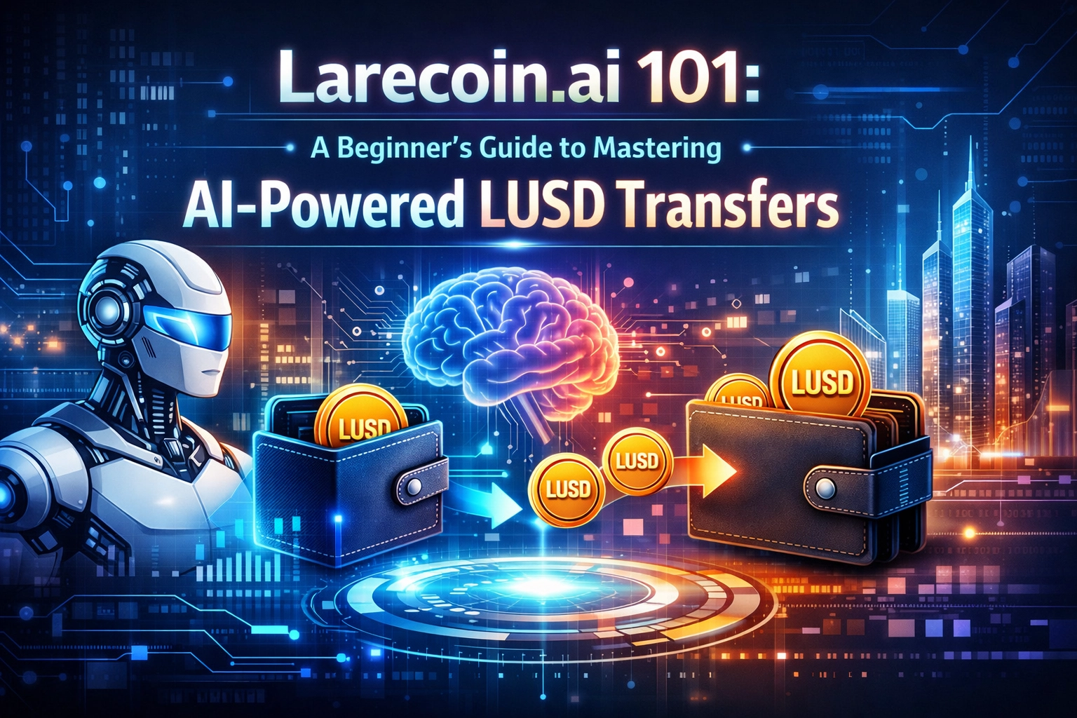 [HERO] Larecoin.ai 101: A Beginner’s Guide to Mastering AI-Powered LUSD Transfers