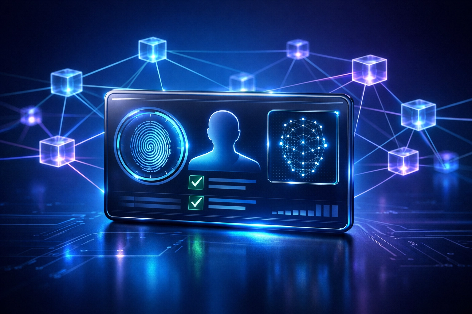 Digital identity verification for accredited investor status using blockchain technology