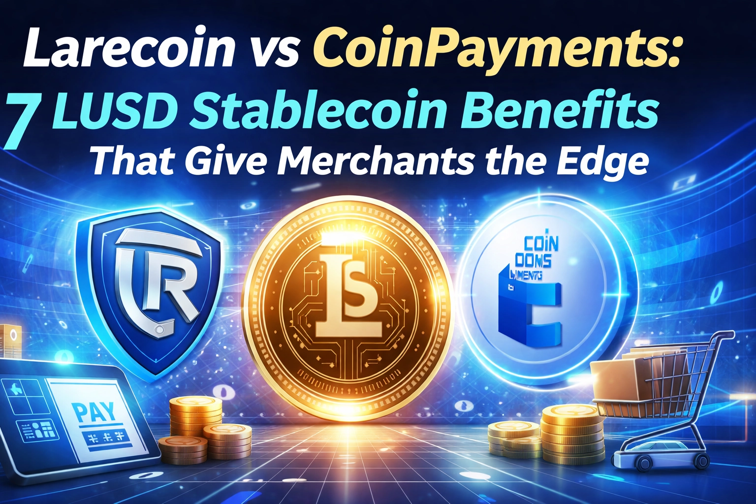 [HERO] Larecoin vs CoinPayments: 7 LUSD Stablecoin Benefits That Give Merchants the Edge