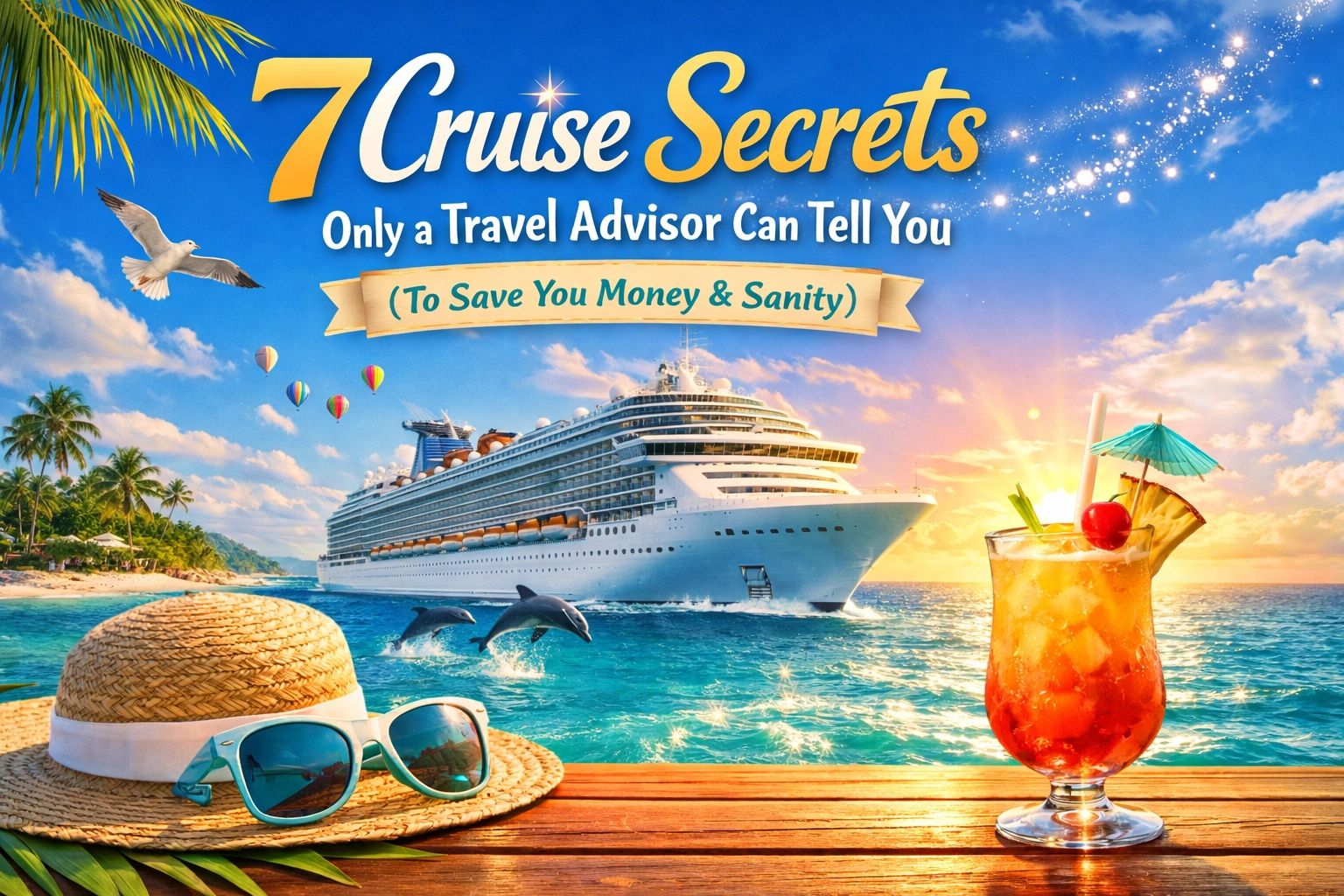 [HERO] 7 Cruise Secrets Only a Travel Advisor Can Tell You (To Save You Money & Sanity)