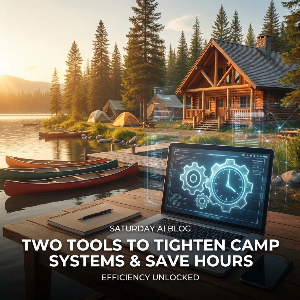 Saturday AI Blog: Two Tools to Tighten Camp Systems and Save Hours Every Week