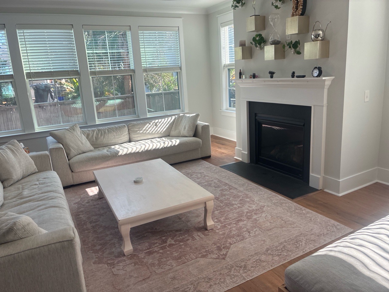 Sunlit Spotless Living Room