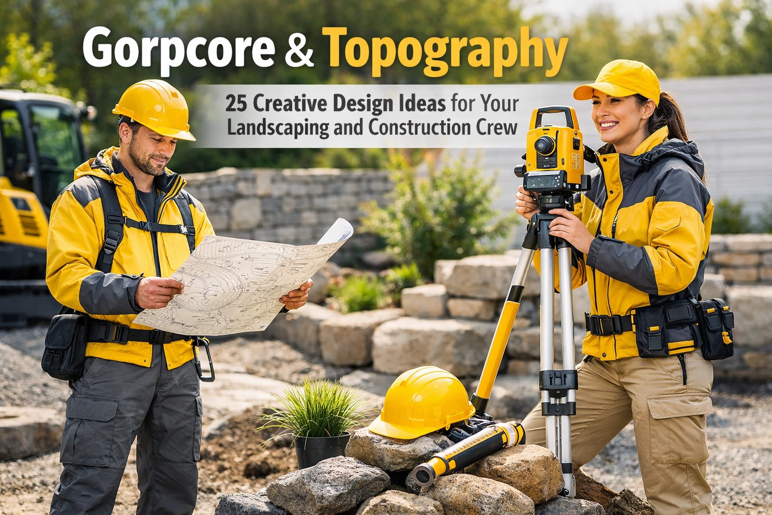 [HERO] Gorpcore & Topography: 25 Creative Design Ideas for Your Landscaping and Construction Crew