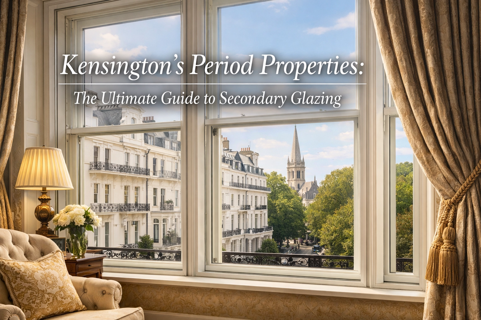 Luxury Kensington period property with original windows