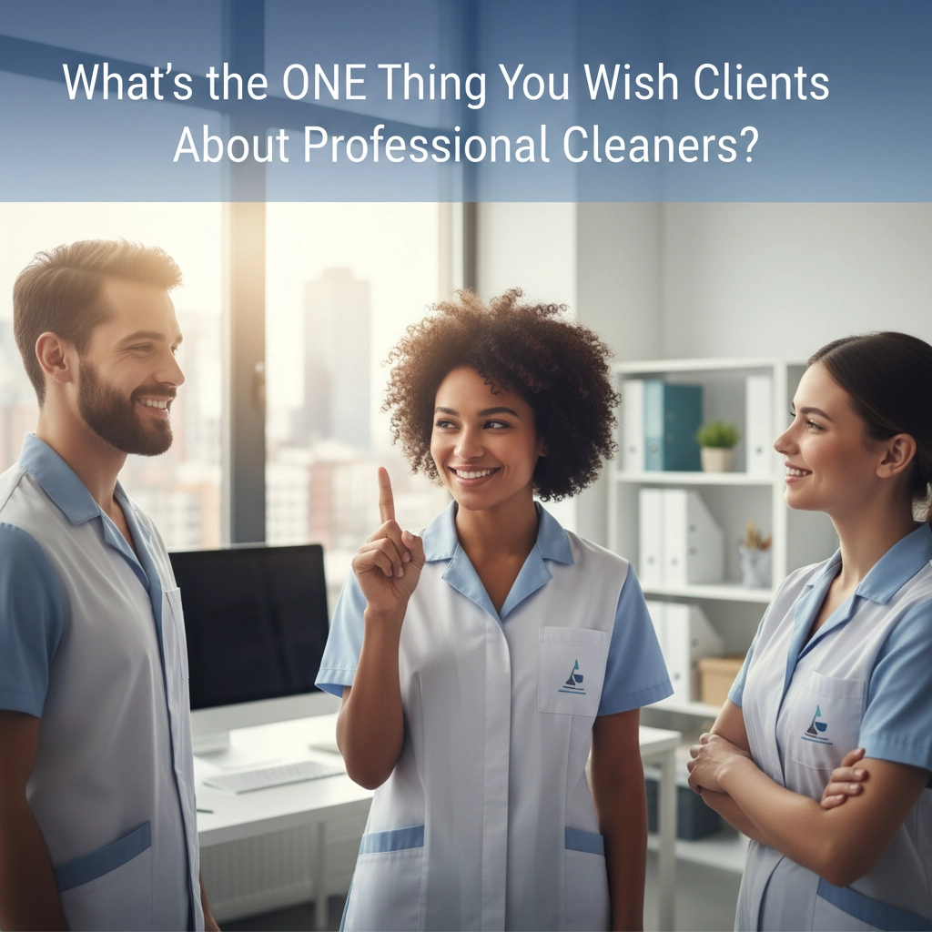 What's the ONE Thing You Wish Clients Knew About Professional Cleaners?