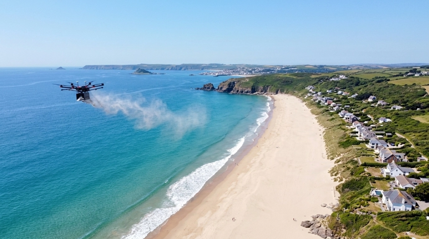 Scattering Ashes at Praa Sands
