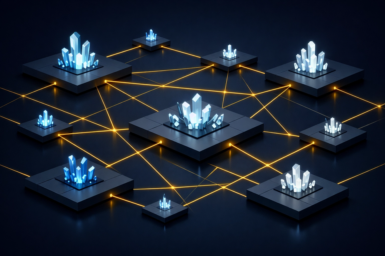 Network of data nodes representing a startup valuation framework for a fundraising advisor.